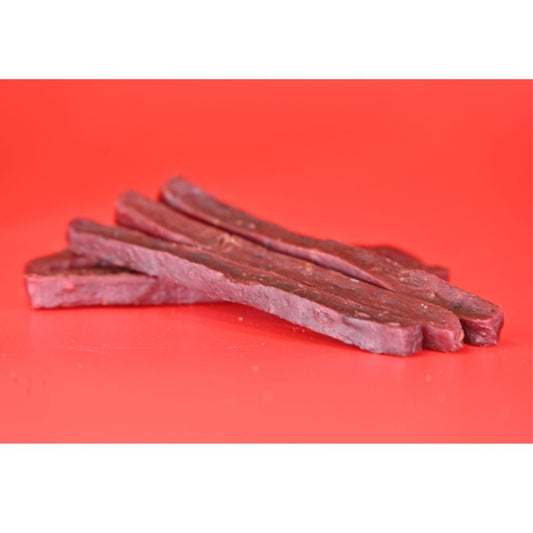 Herzhafte Pferdefleischstreifen