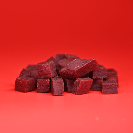 Herzhafte Pferdefleischwürfel