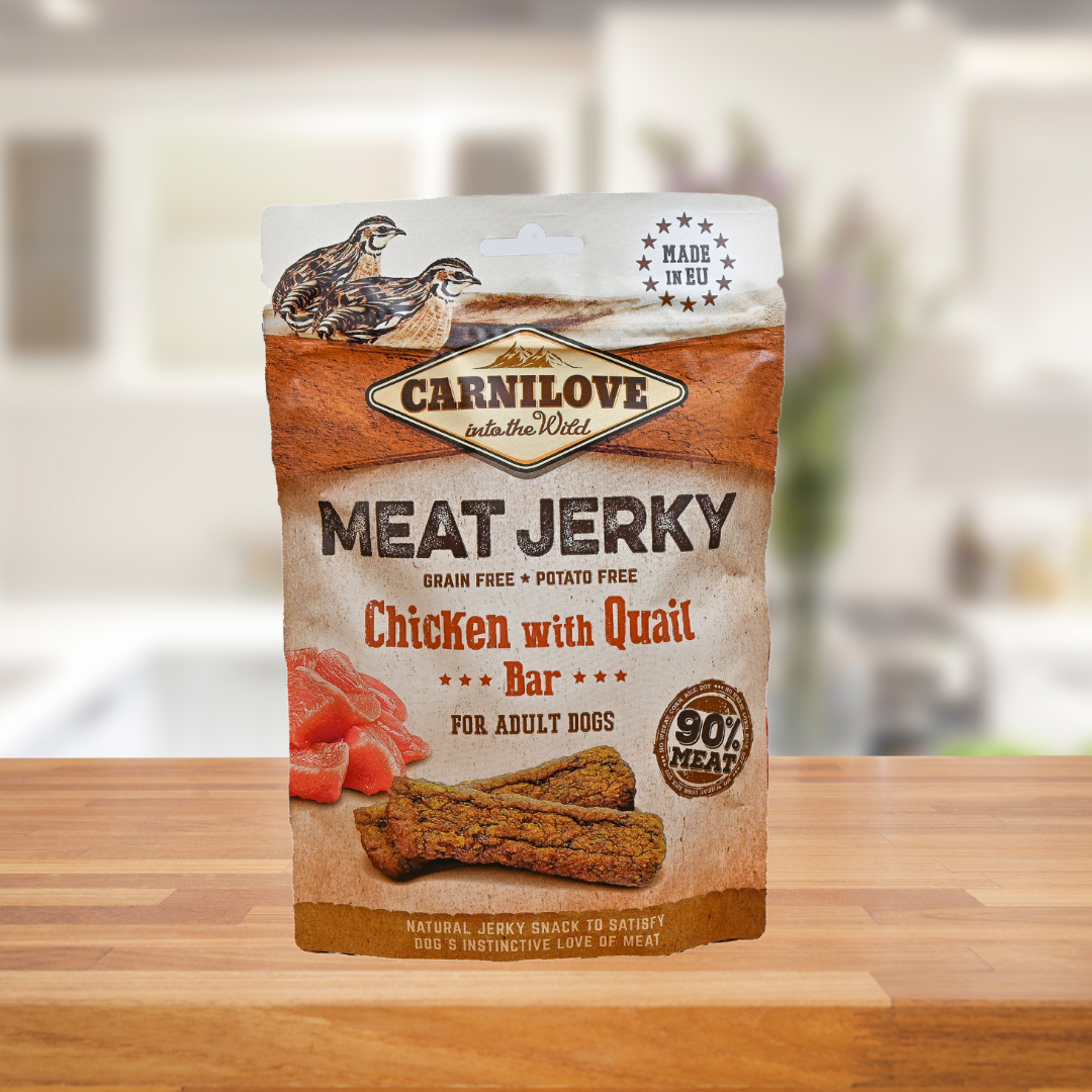 CARNILOVE Meat Jerky Chicken with Quail (Huhn mit Wachtel)