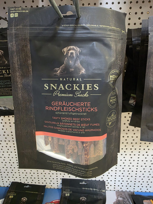 Geräucherte Rindfleischsticks