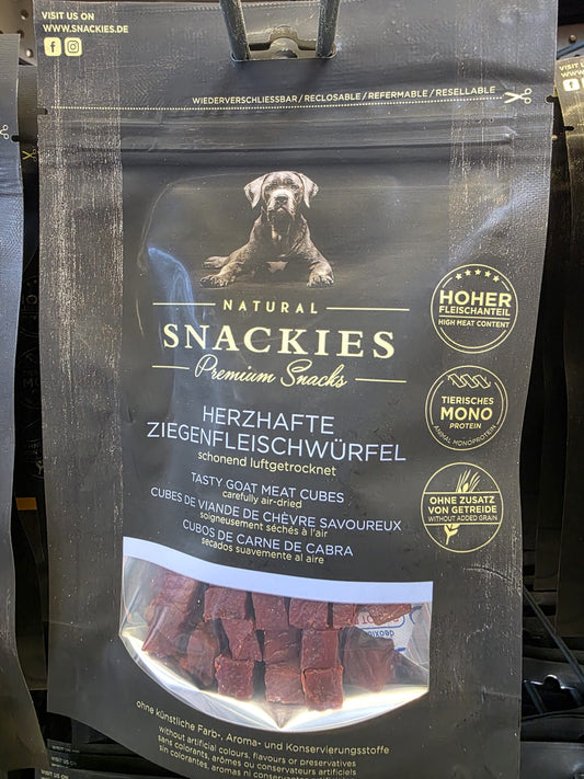 Herzhafte Ziegenfleischwürfel