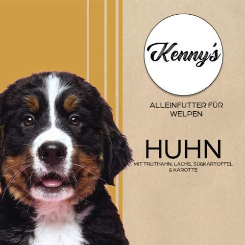 Kenny´s HUHN & Süßkartoffel mit Gemüse für Welpen