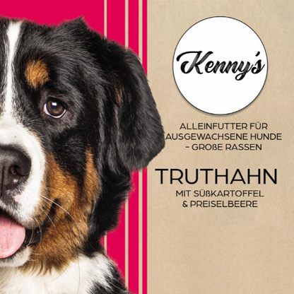 Kenny´s Truthahn mit Süßkartoffel & Preiselbeere