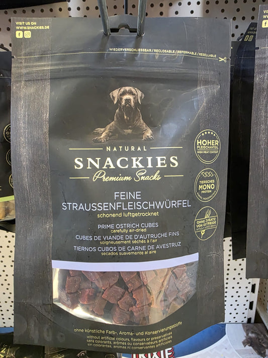 Feine Straußenfleischwürfel