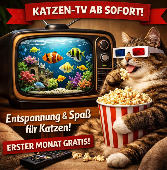 Das ultimative Katzenkino - Live Fische für endlose Unterhaltung