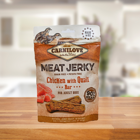 CARNILOVE Meat Jerky Chicken with Quail (Huhn mit Wachtel)