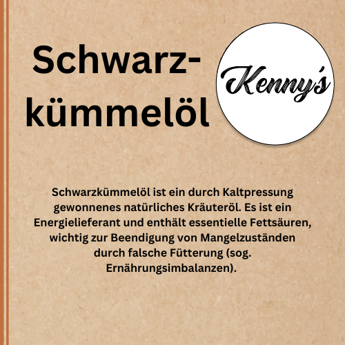 Kenny´s Schwarzkümmelöl (250ml)