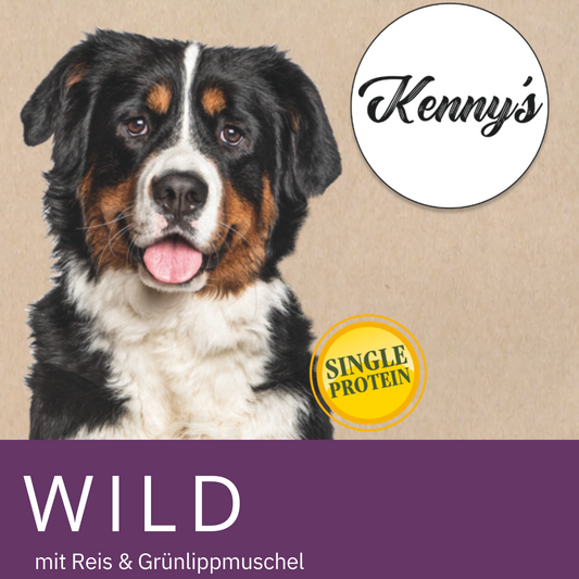 Kenny´s WILD mit Reis & Grünlippmuschel